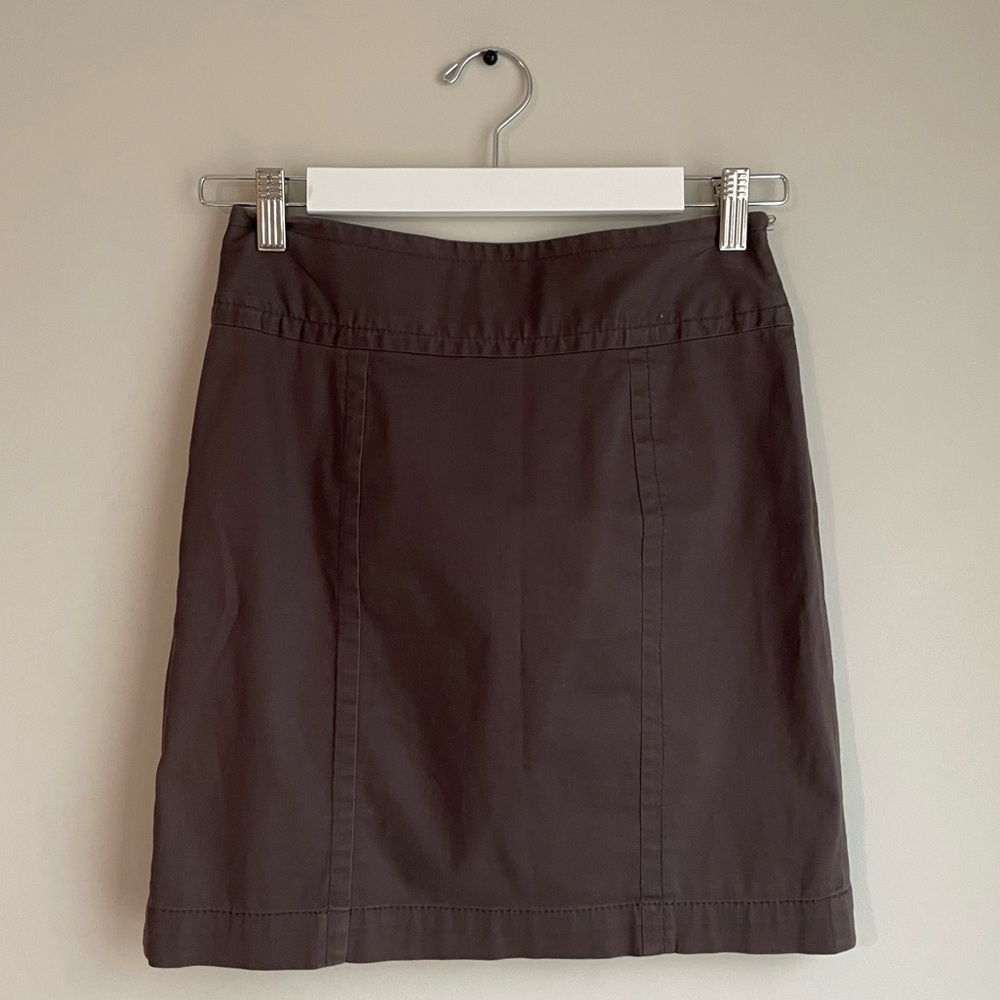 LOFT Women’s Petite Brown Pencil Skirt